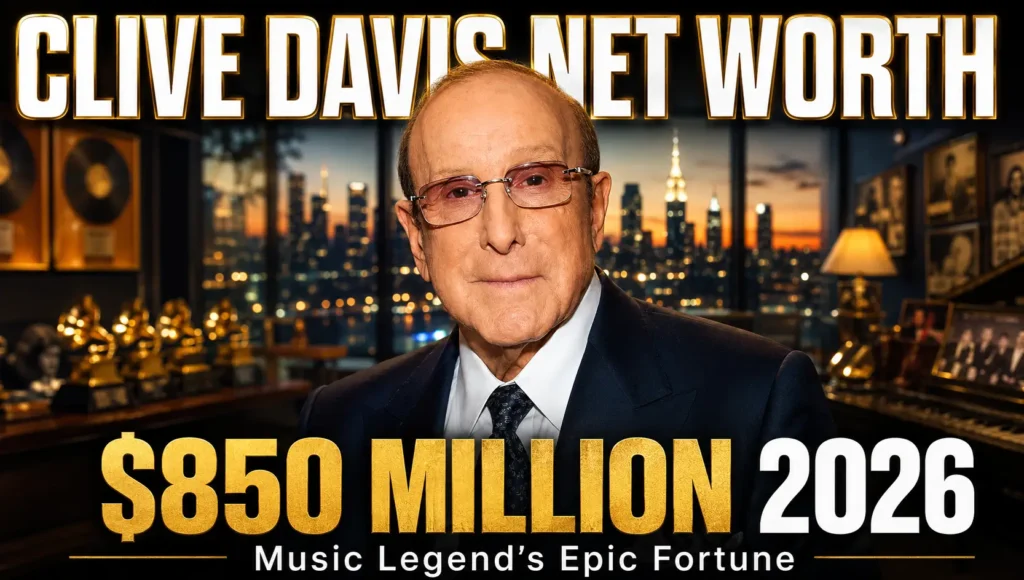 Clive Davis Net Worth 2026: The Music Legend Who Turned Golden Ears Into an $850 Million Legacy