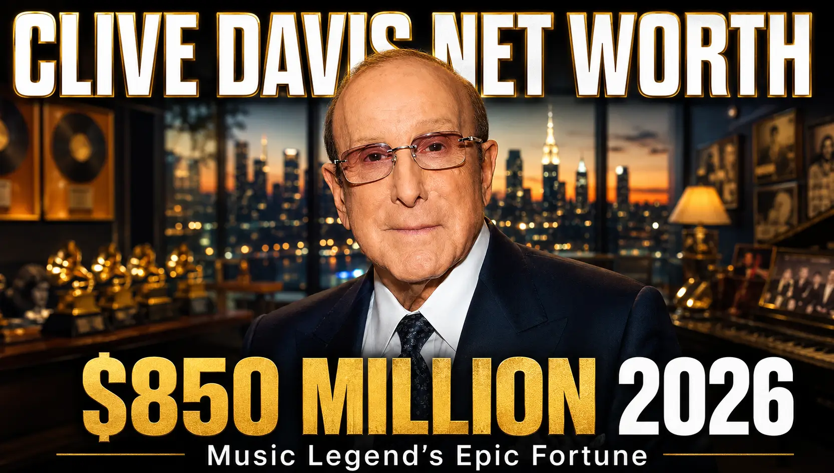 Clive Davis Net Worth 2026: The Music Legend Who Turned Golden Ears Into an $850 Million Legacy